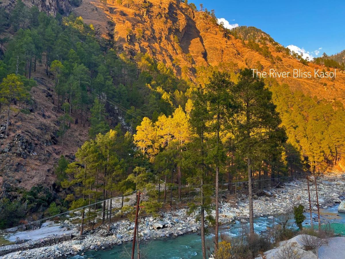 Hotel Mid Orchard Kasol L River Side -Pure Veg Hotel المظهر الخارجي الصورة