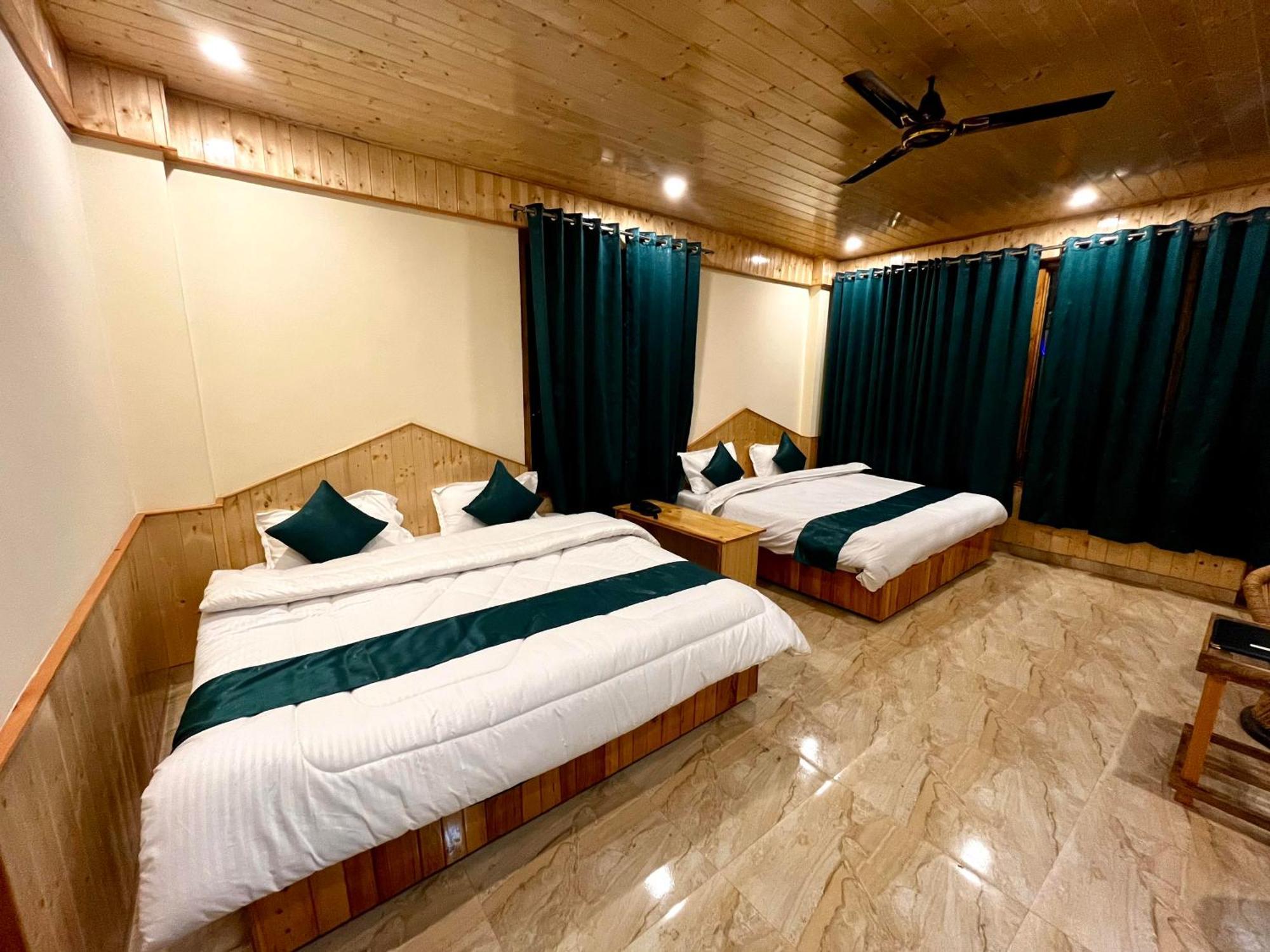 Hotel Mid Orchard Kasol L River Side -Pure Veg Hotel المظهر الخارجي الصورة